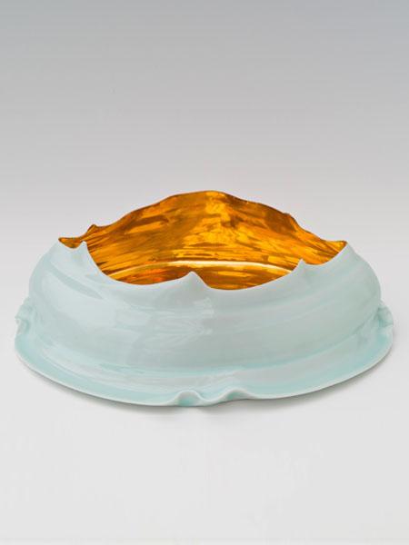 celadon and gold bowl 3